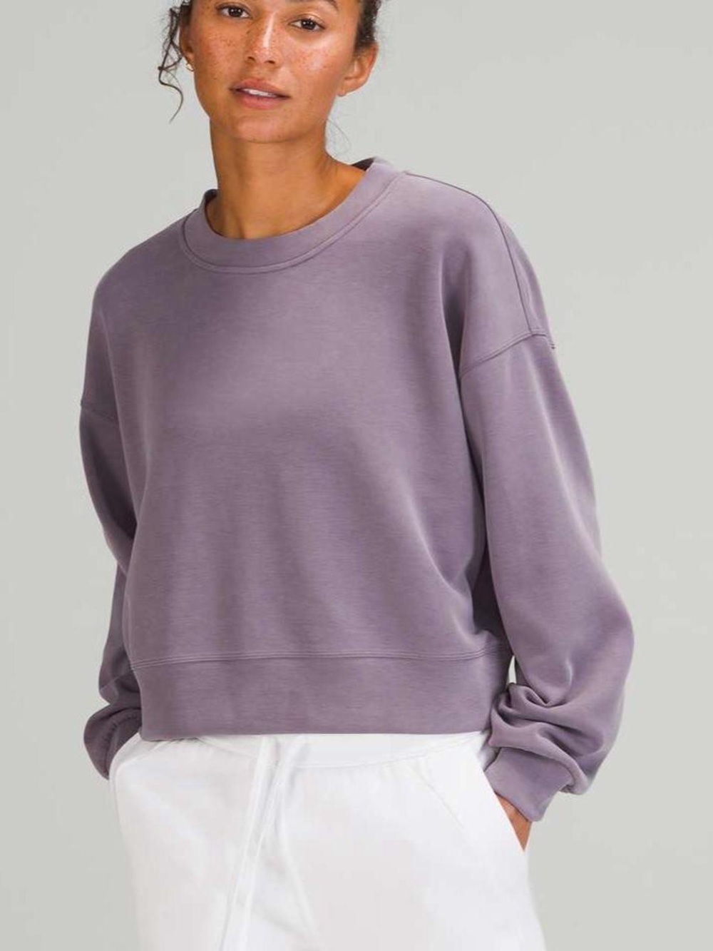 lululemon athletica Lavender Crewneck Sweatshirt